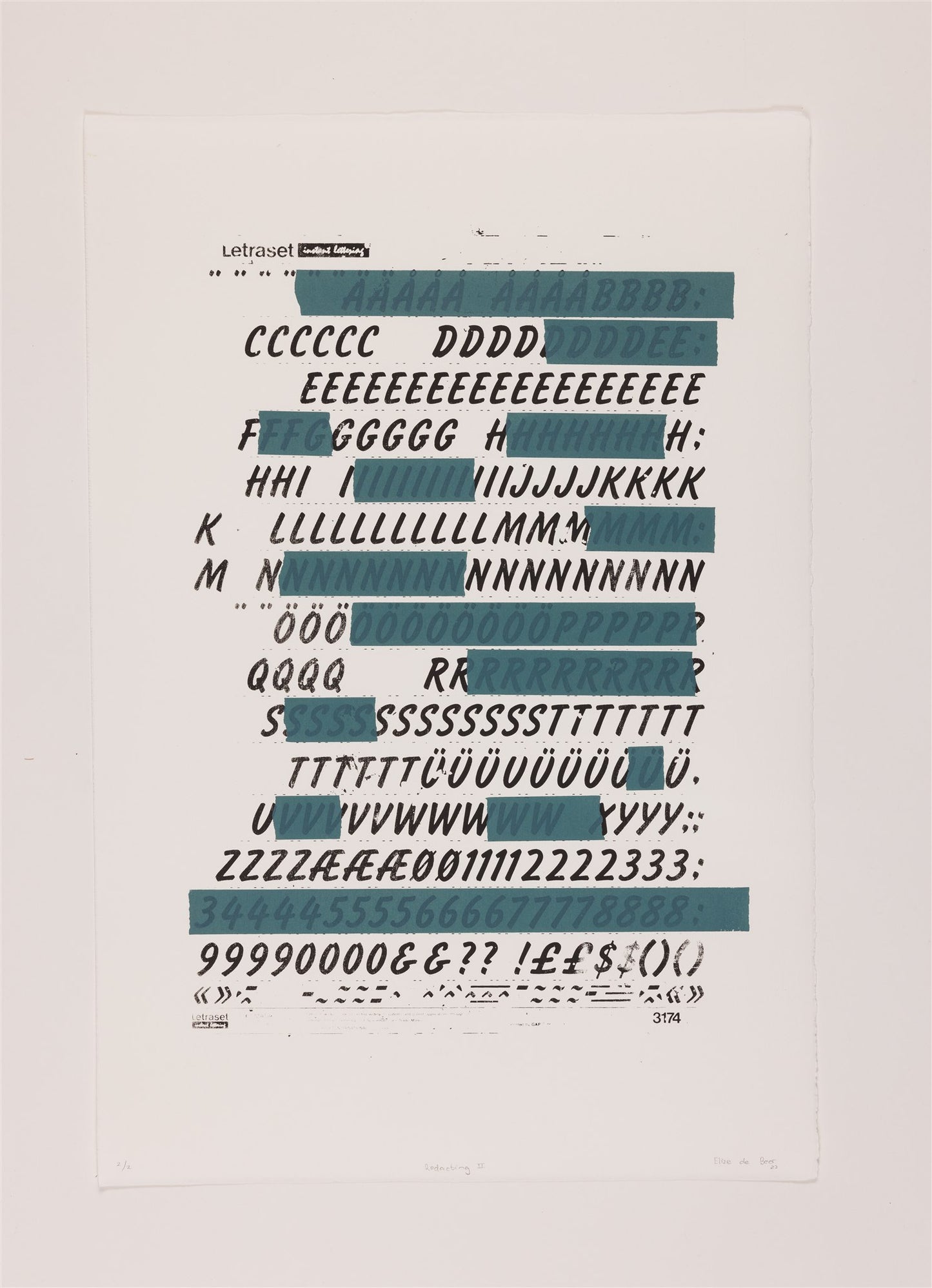 Elize de Beer Redacting II