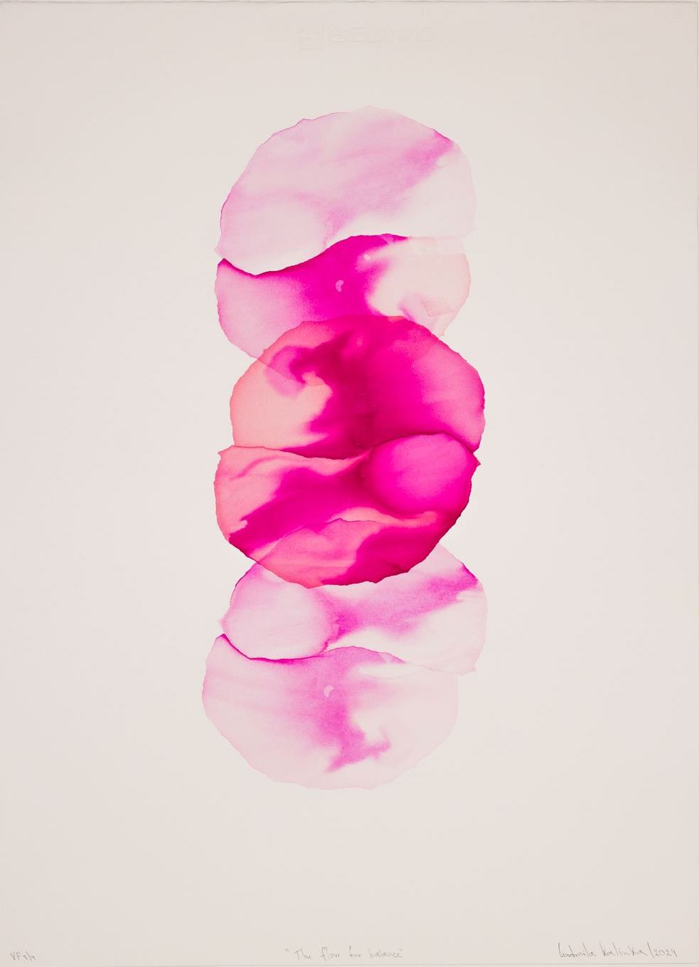 Liudmila Kalinka - The flow for balance (pink)