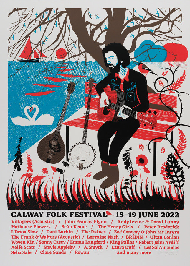 Craig Carry - Galway Folk Festival '22 Poster