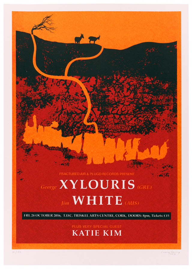 Craig Carry - Xlouris White Poster