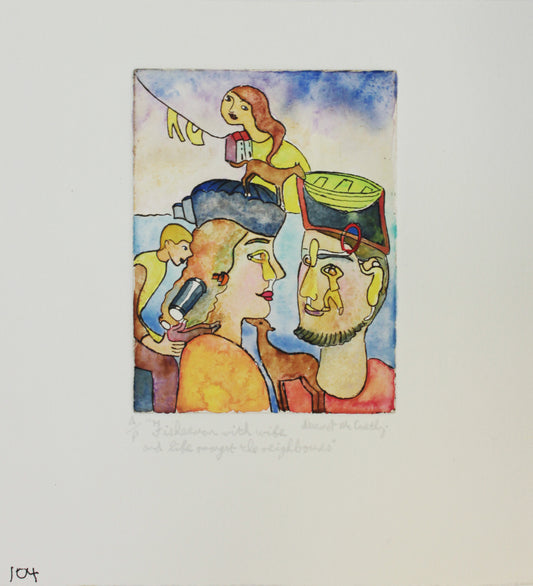 Dermot Mc Carthy - Fisherman with wife